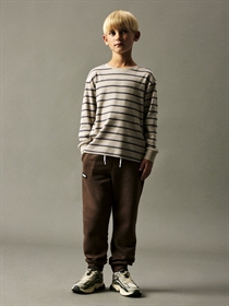 NAME IT Bluse Otil Plaza Taupe
